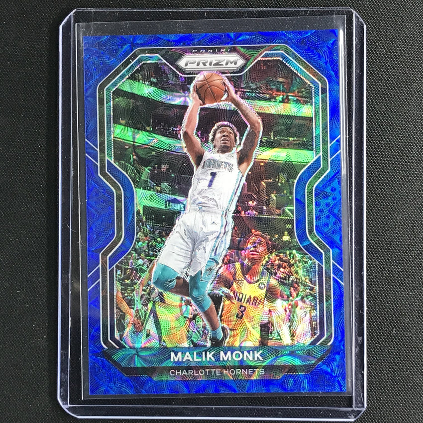 2020-21 Prizm Malik Monk Base Choice Blue 22/49 No 15