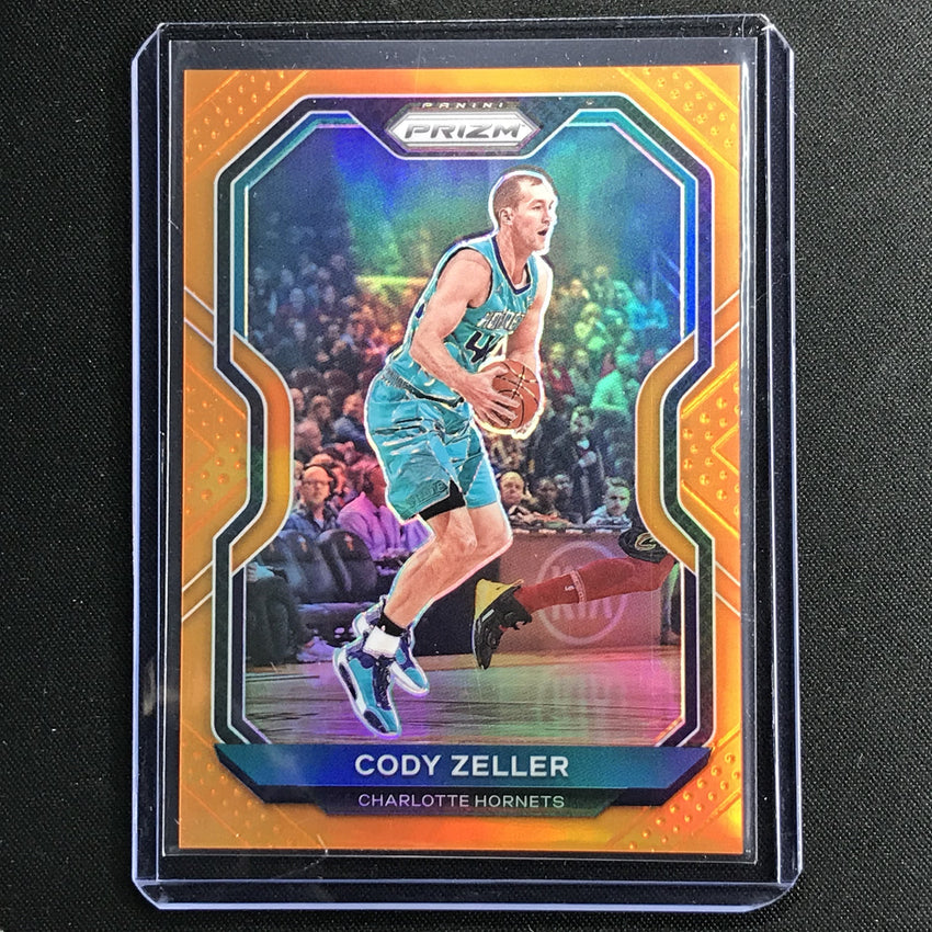 2020-21 Prizm CODY ZELLER Base Orange 20/49 #68