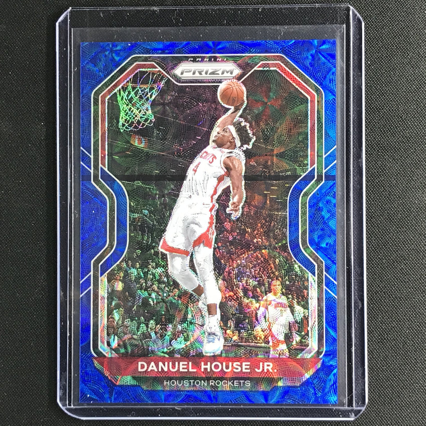 2020-21 Prizm Danuel House Jr. Base Choice Blue 48/49 No 80