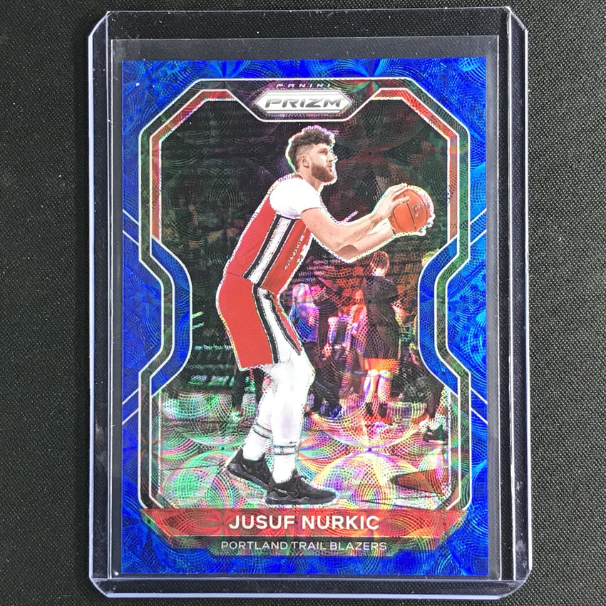 2020-21 Prizm Jusuf Nurkic Base Choice Blue 45/49 No 91