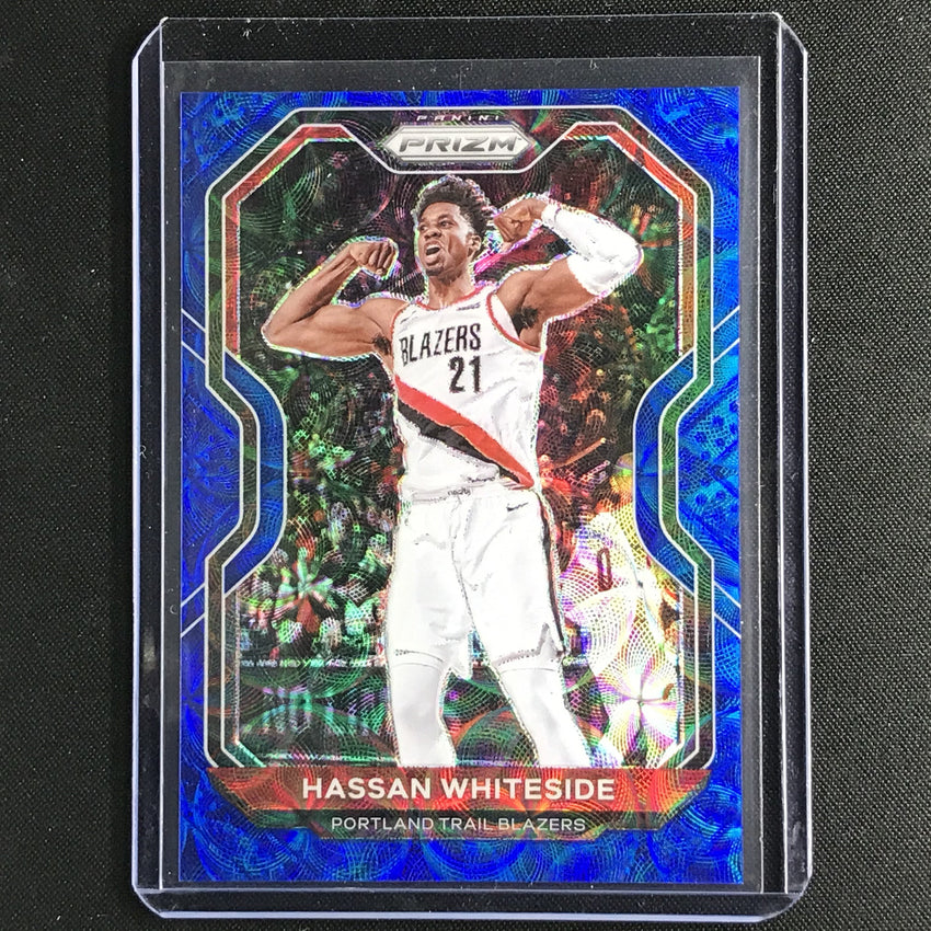 2020-21 Prizm Hassan Whiteside Base Choice Blue 47/49 No 158