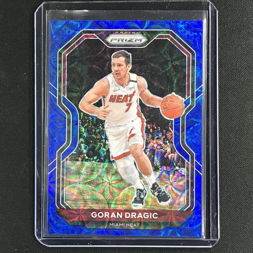 2020-21 Prizm Goran Dragic Base Choice Blue 8/49 No 179