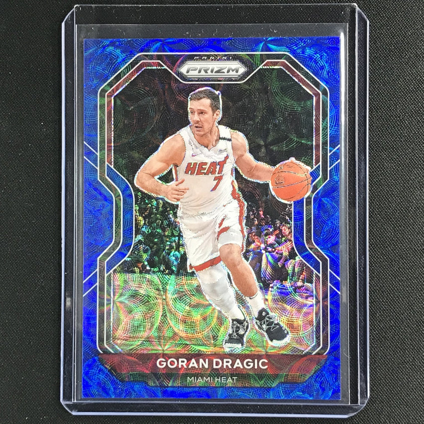 2020-21 Prizm Goran Dragic Base Choice Blue 38/49 No 179