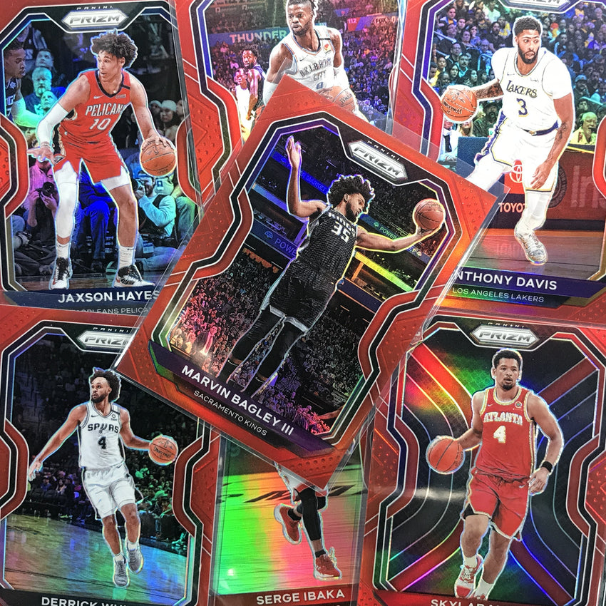 2020-21 Prizm Dwayne Bacon Base Red /299 No 39