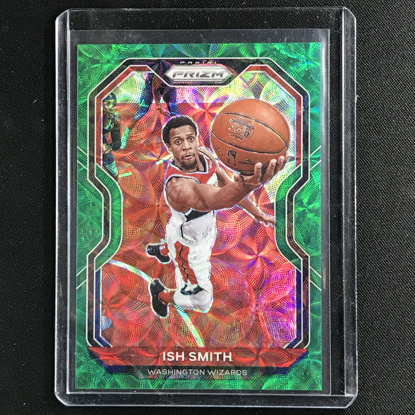 2020-21 Prizm Ish Smith Base Choice Green 6/8 No 37