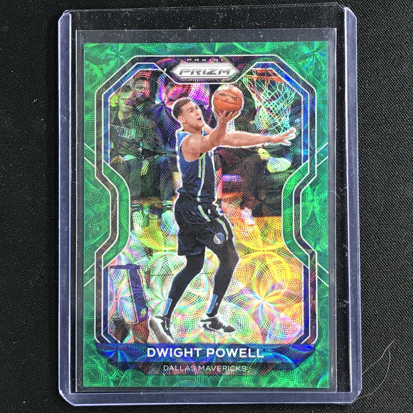 2020-21 Prizm Dwight Powell Base Choice Green 1/8 No 83