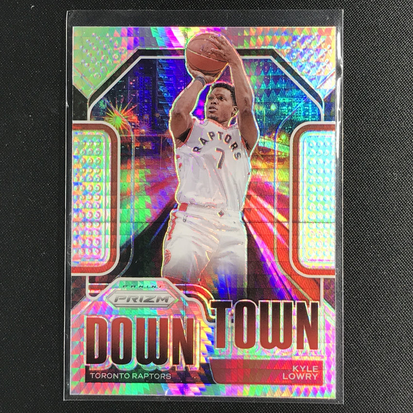 2020-21 Prizm Kyle Lowry Downtown Bound Hyper No 1