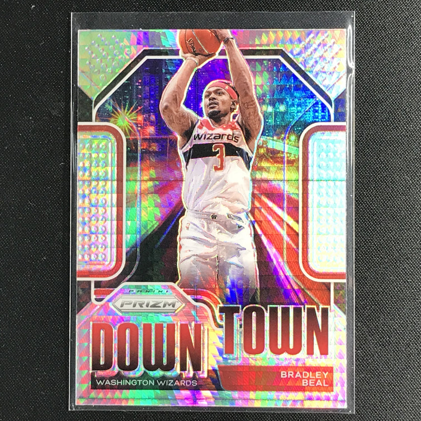 2020-21 Prizm Bradley Beal Downtown Bound Hyper No 5