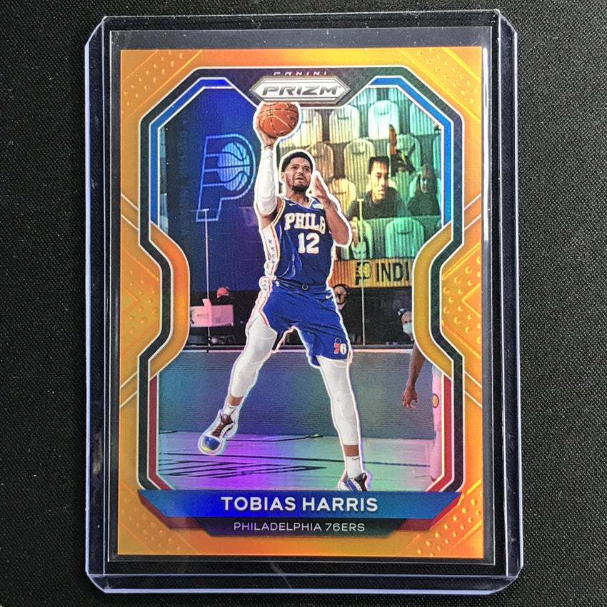 2020-21 Prizm TOBIAS HARRIS Base Orange 4/49 #202