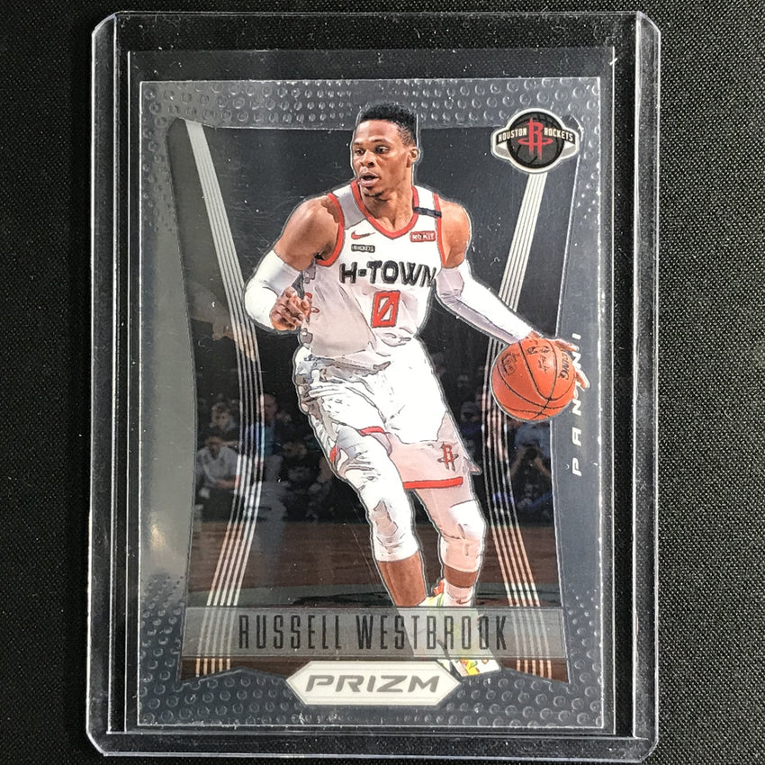 2020-21 Prizm Russell Westbrook Flashback Base No 14