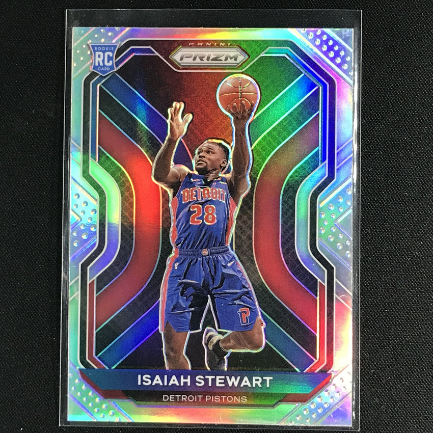2020-21 Prizm Isaiah Stewart Rookie Silver No 254