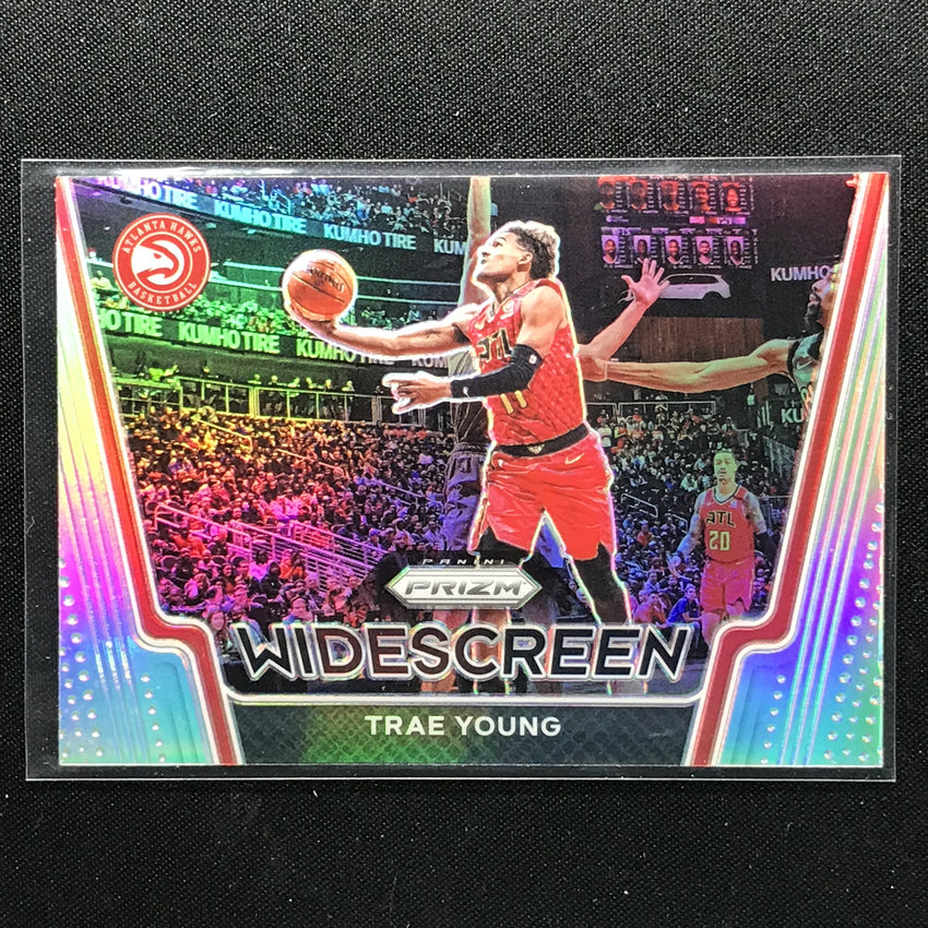 2020-21 Prizm TRAE YOUNG Widescreen Silver #7