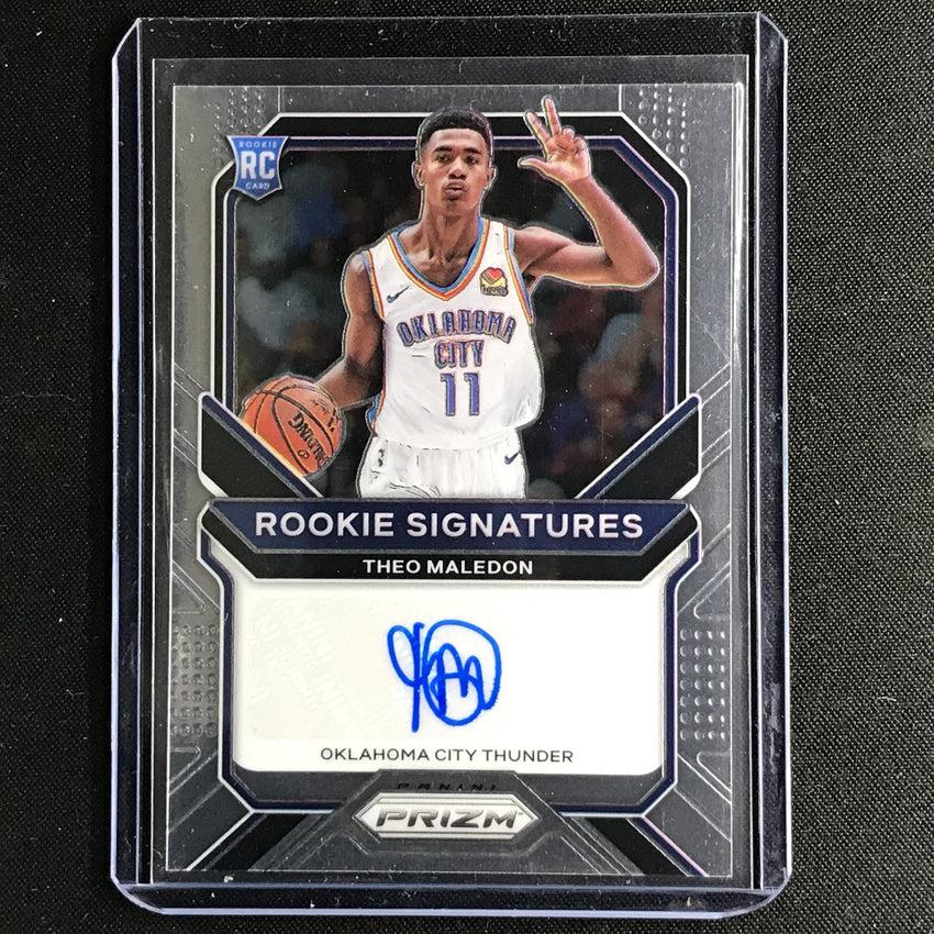 2020-21 Prizm Theo Maledon Rookie Signatures Auto Base No Tml
