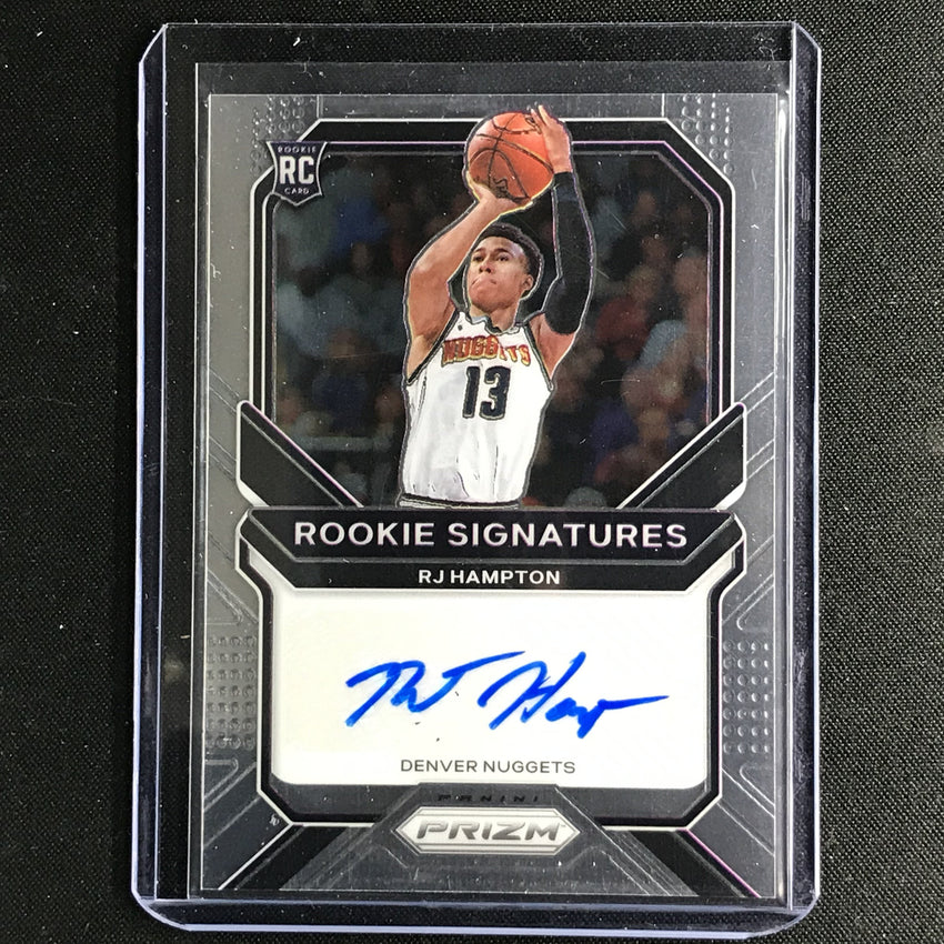 2020-21 Prizm Rj Hampton Rookie Signatures Auto Base No Rjh