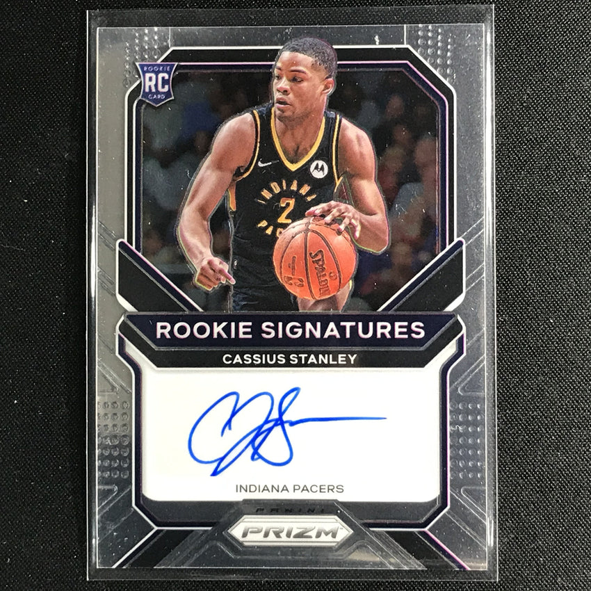 2020-21 Prizm CASSIUS STANLEY Rookie Signatures Auto Base #CSL