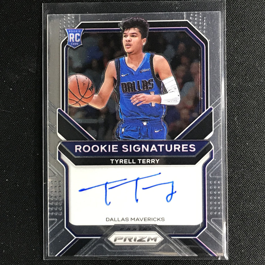 2020-21 Prizm Tyrell Terry Rookie Signatures Auto Base No Tty