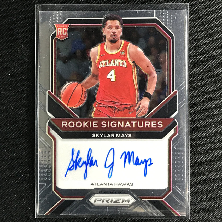 2020-21 Prizm Skylar Mays Rookie Signatures Auto Base No Smy B
