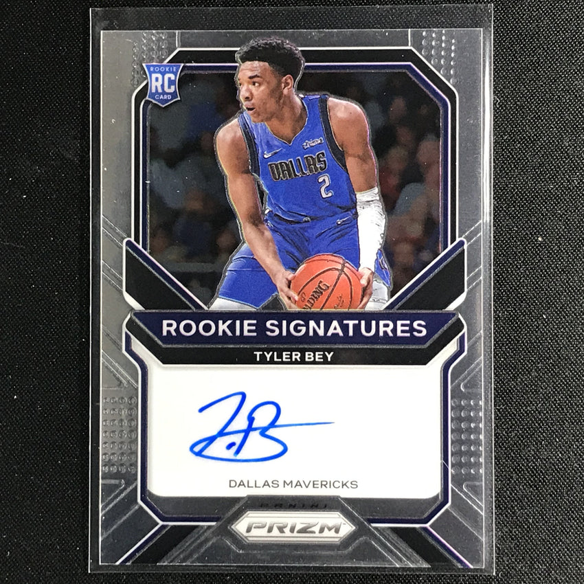 2020-21 Prizm Tyler Bey Rookie Signatures Auto Base No Tby A