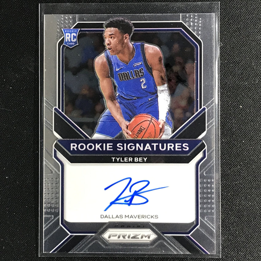 2020-21 Prizm Tyler Bey Rookie Signatures Auto Base No Tby B
