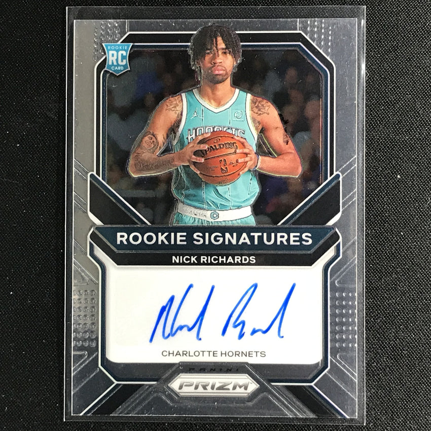 2020-21 Prizm Nick Richards Rookie Signatures Auto Base No Nrs B