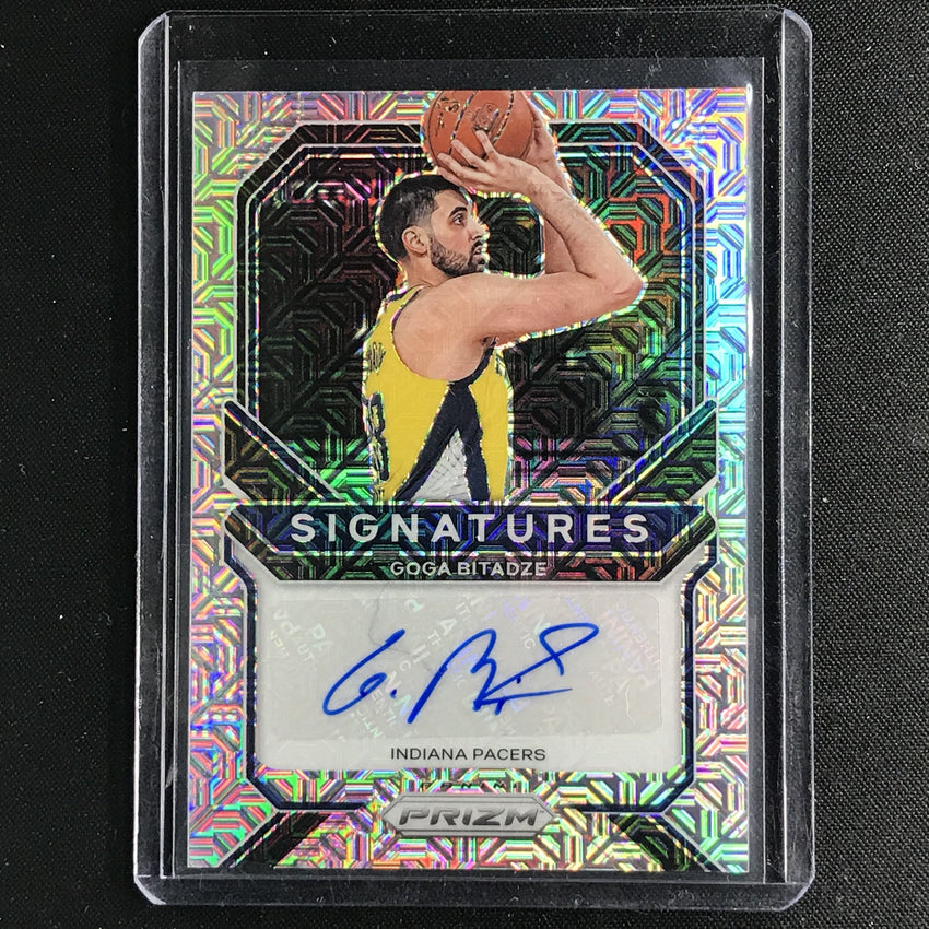 2020-21 Prizm Goga Bitadze Signatures Auto Mojo 8/25