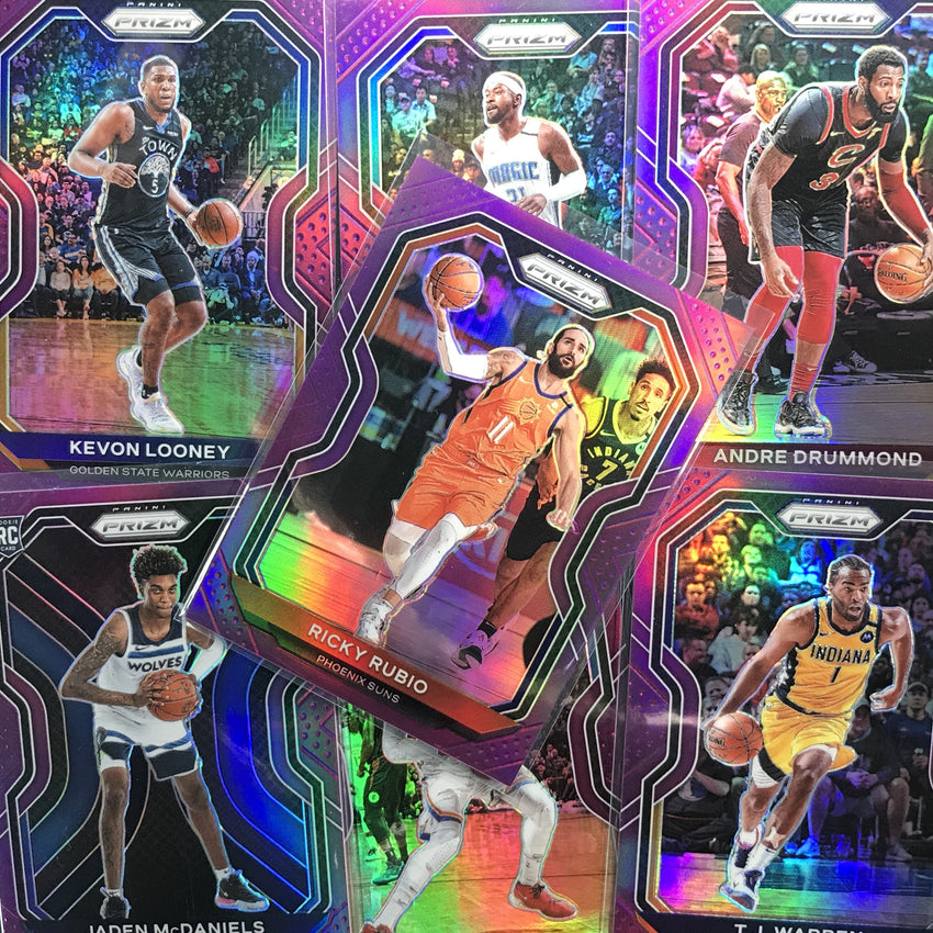 2020-21 Prizm LONNIE WALKER IV Base Purple /99 #142
