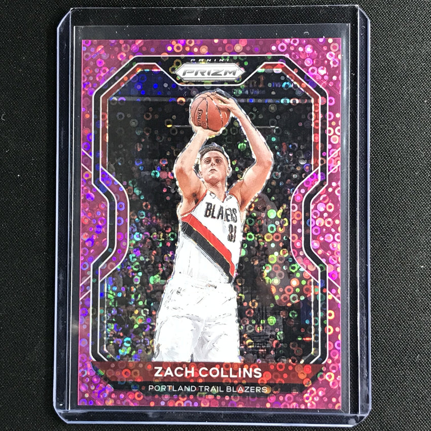 2020-21 Prizm Zach Collins Base Fast Break Pink 5/50 No 6