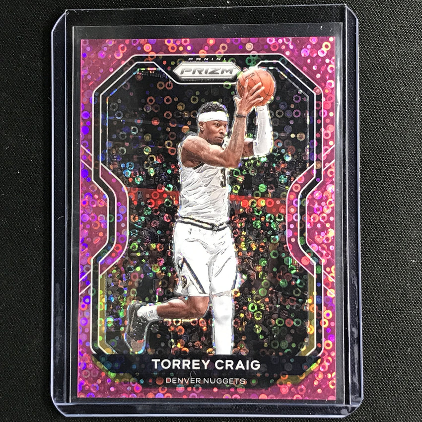 2020-21 Prizm Torrey Craig Base Fast Break Pink 19/50 No 7