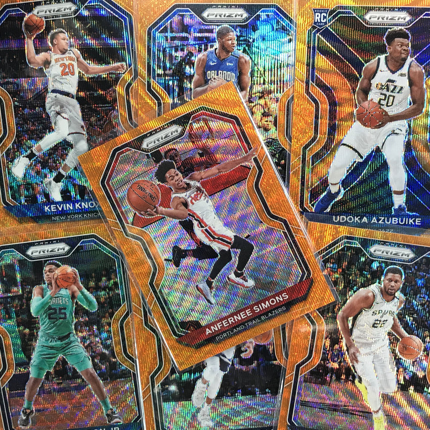 2020-21 Prizm T.J. WARREN Base Orange Wave /60 #82