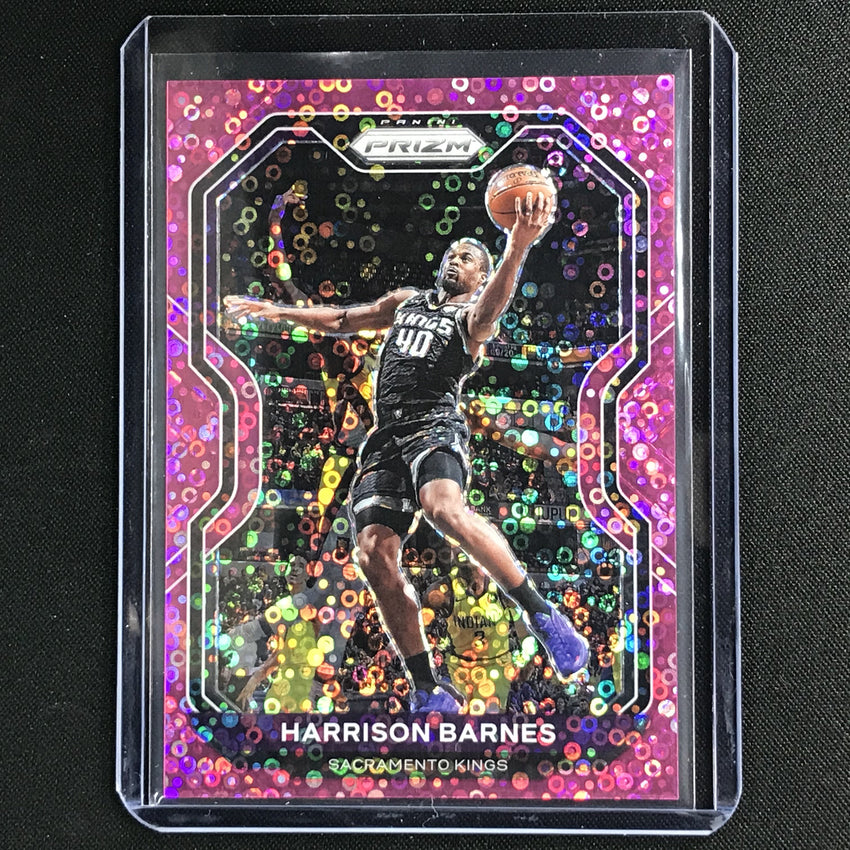 2020-21 Prizm HARRISON BARNES Base Fast Break Pink 19/50 #94