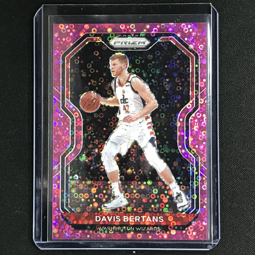 2020-21 Prizm DAVIS BERTANS Base Fast Break Pink 11/50 #98