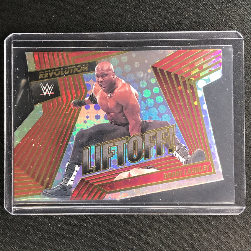 2022 Revolution Bobby Lashley Liftoff Die-cut Base No 1