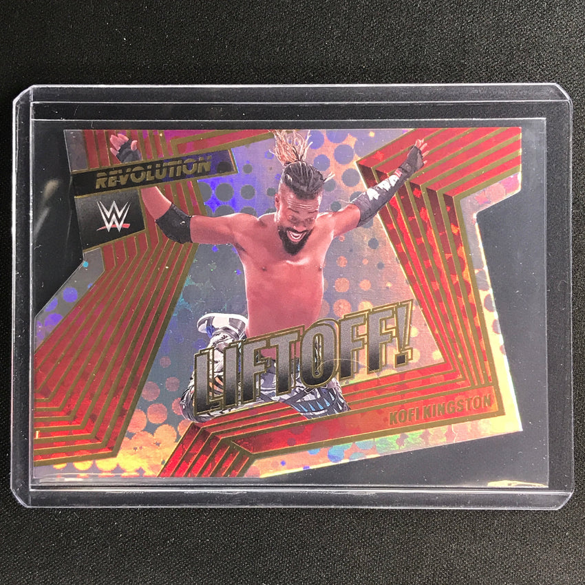 2022 Revolution Kofi Kingston Liftoff Die-cut Base No 2