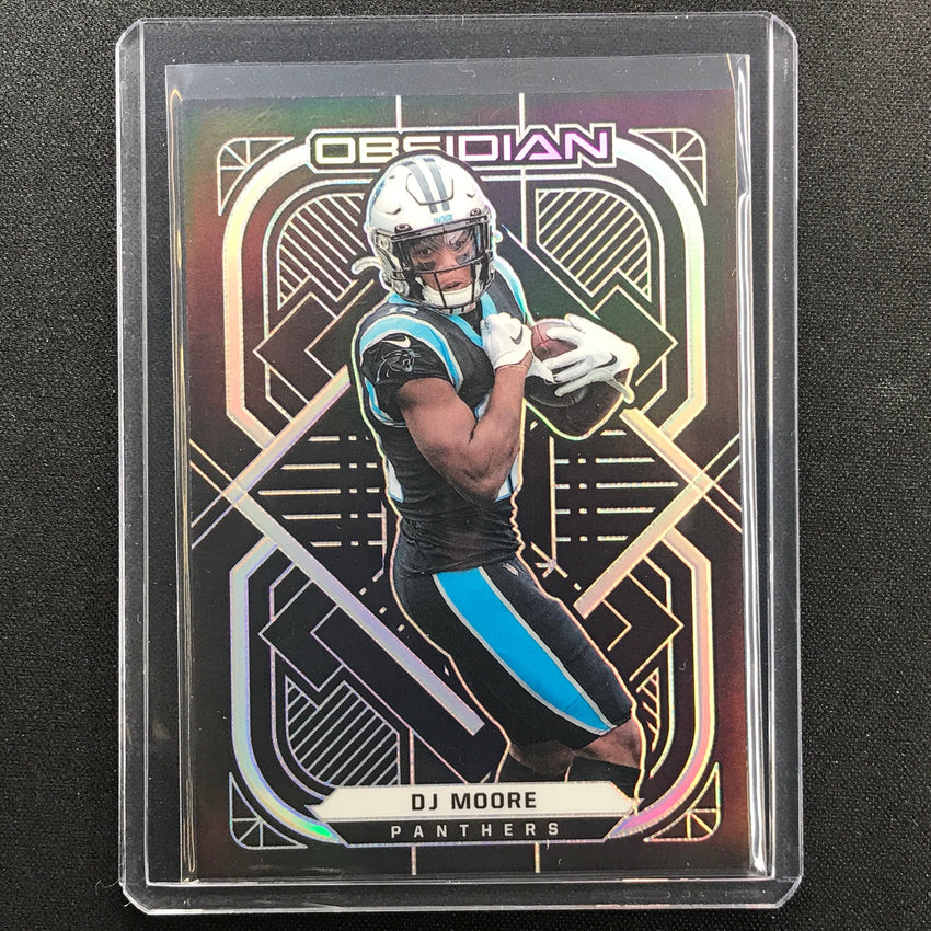 2021 Obsidian DJ MOORE Base Silver #12