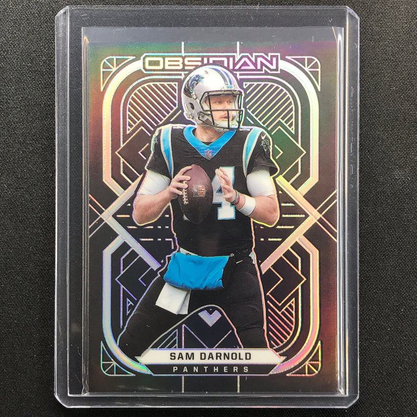 2021 Obsidian Sam Darnold Base Silver No 14
