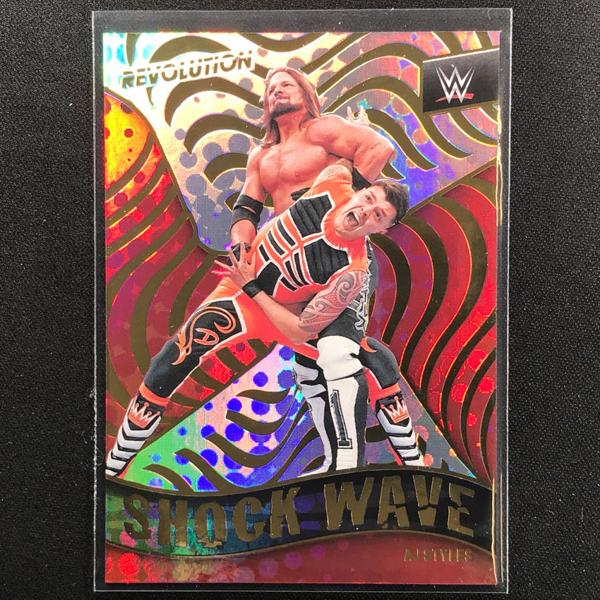 2022 Revolution AJ STYLES Shock Wave Base #9