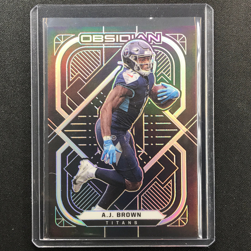2021 Obsidian A.J. BROWN Base Silver #98