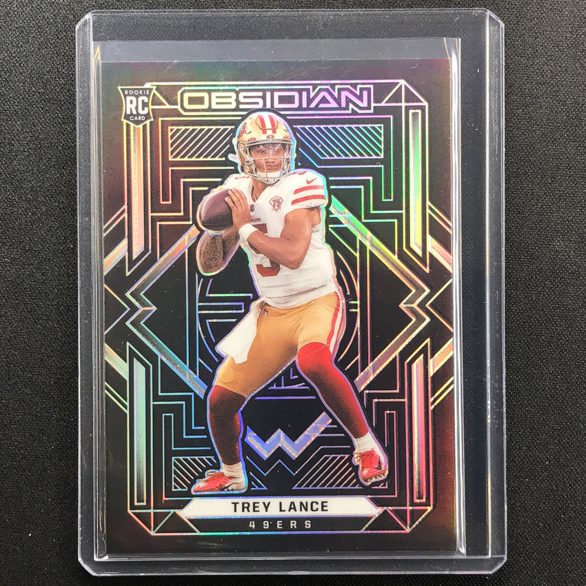 2021 Obsidian TREY LANCE Rookie Base Silver #104