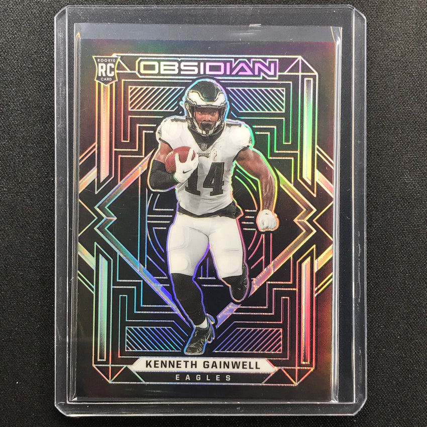 2021 Obsidian KENNETH GAINWELL Rookie Base Silver #117