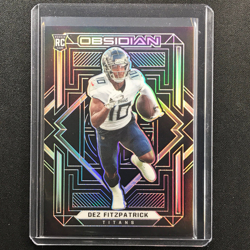 2021 Obsidian DEZ FITZPATRICK Rookie Base Silver #133