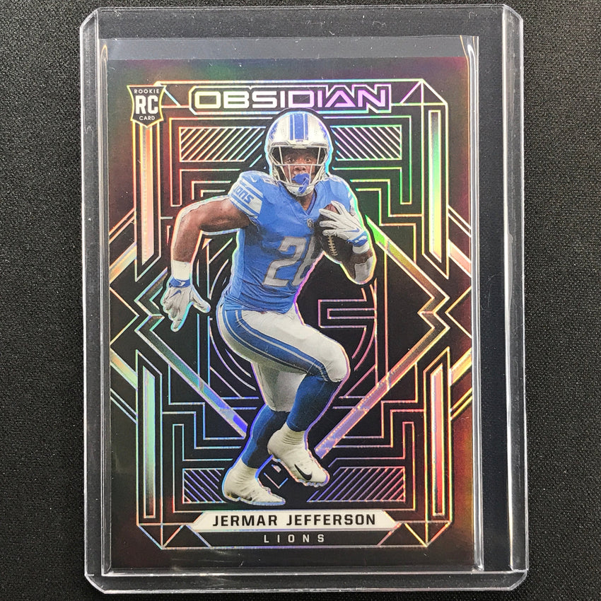 2021 Obsidian JERMAR JEFFERSON Rookie Base Silver #150