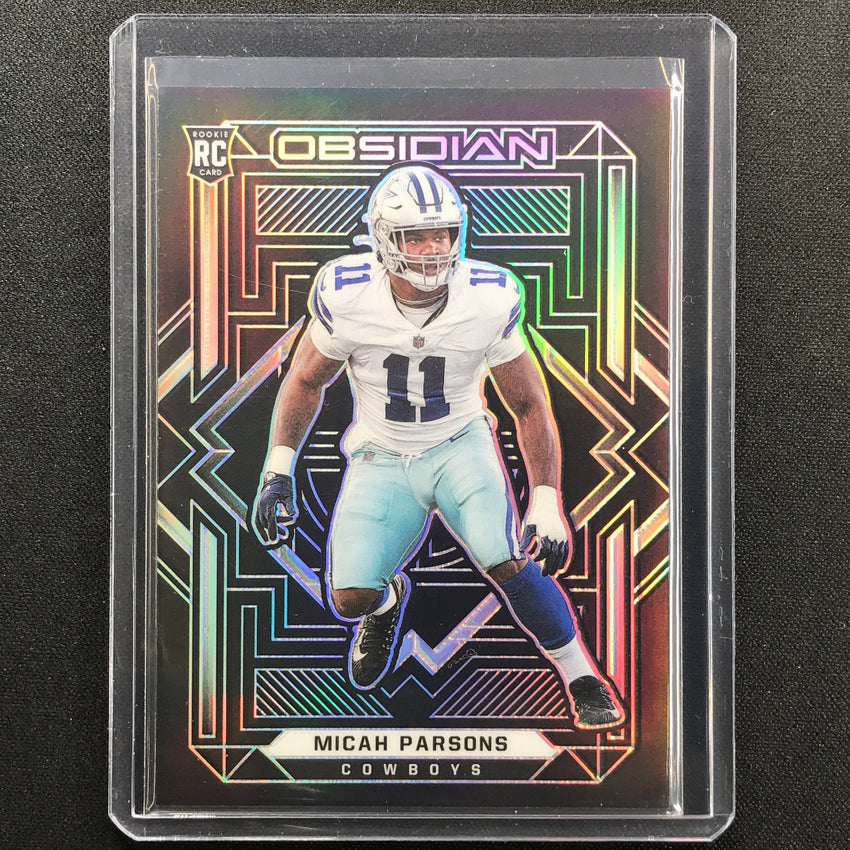 2021 Obsidian MICAH PARSONS Rookie Base Silver #163