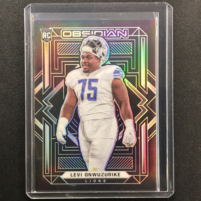 2021 Obsidian LEVI ONWUZURIKE Rookie Base Silver #179