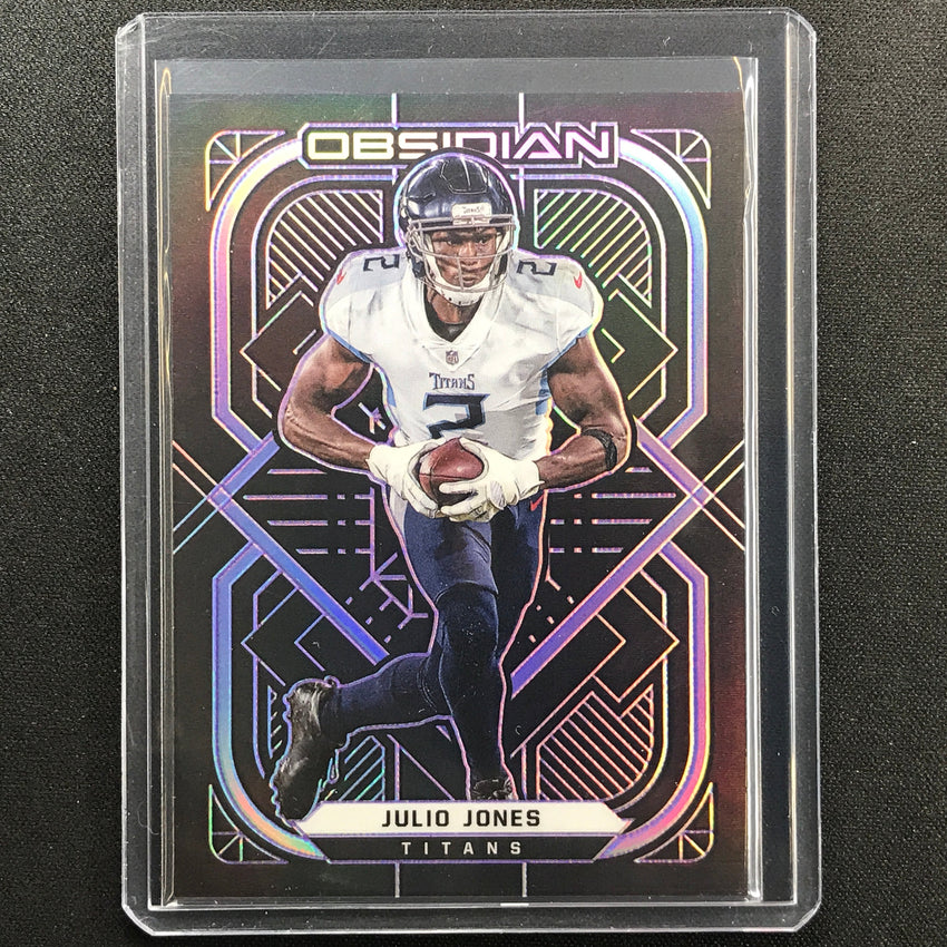 2021 Obsidian Julio Jones Electric Etch Purple 28/100