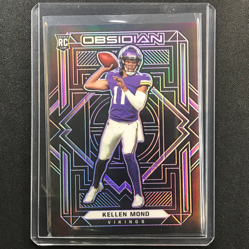 2021 Obsidian Kellen Mond Rookie Electric Etch Purple 89/100