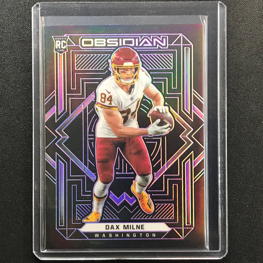 2021 Obsidian Dax Milne Rookie Electric Etch Purple 58/100