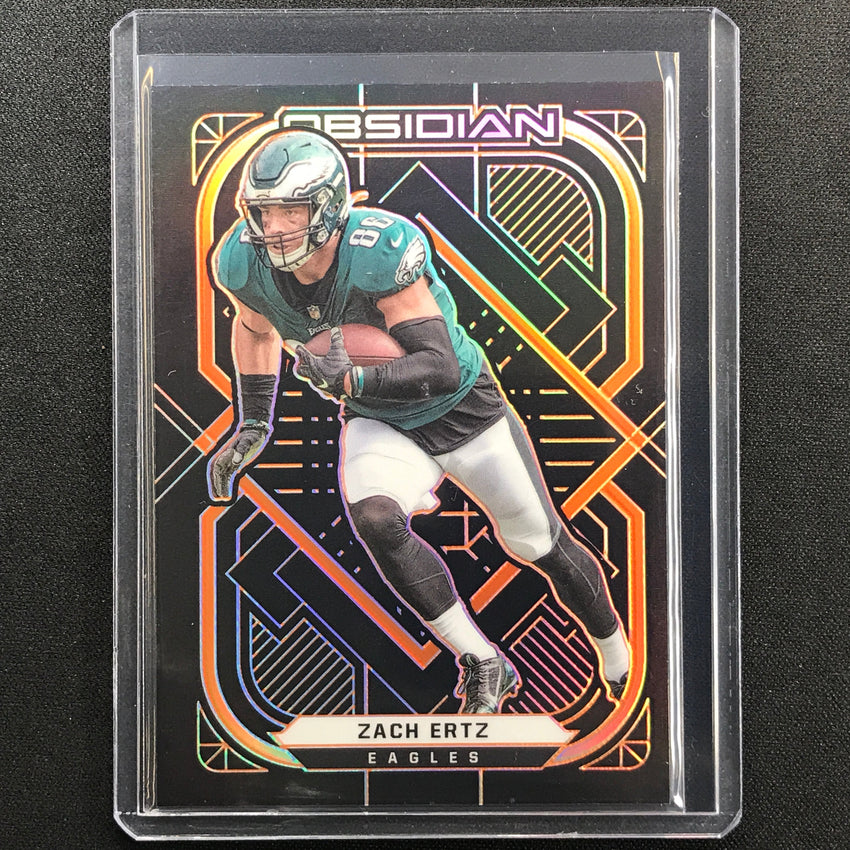 2021 Obsidian Zach Ertz Electric Etch Orange 38/75