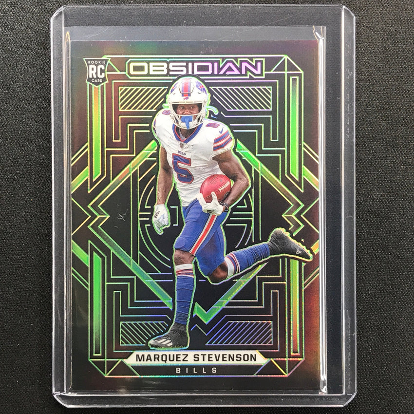 2021 Obsidian Marquez Stevenson Rookie Electric Etch Green 14/50