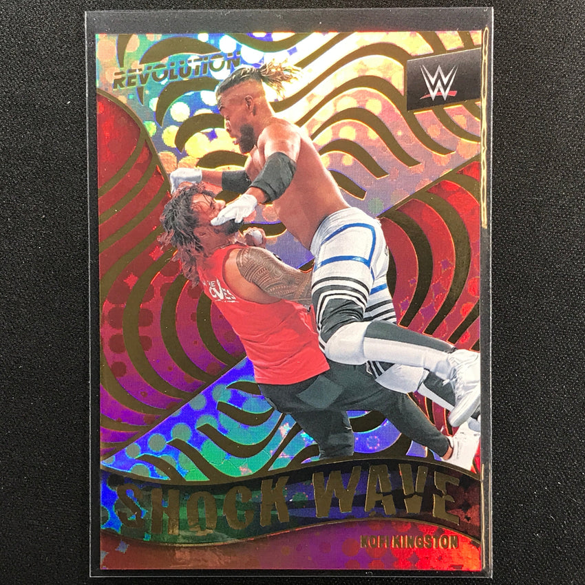 2022 Revolution KOFI KINGSTON Shock Wave Base #17