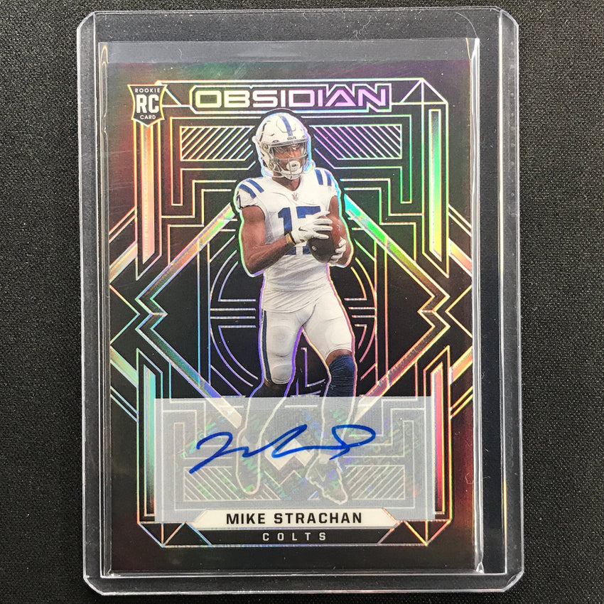 2021 Obsidian Mike Strachan Rookie Auto Silver 41/199